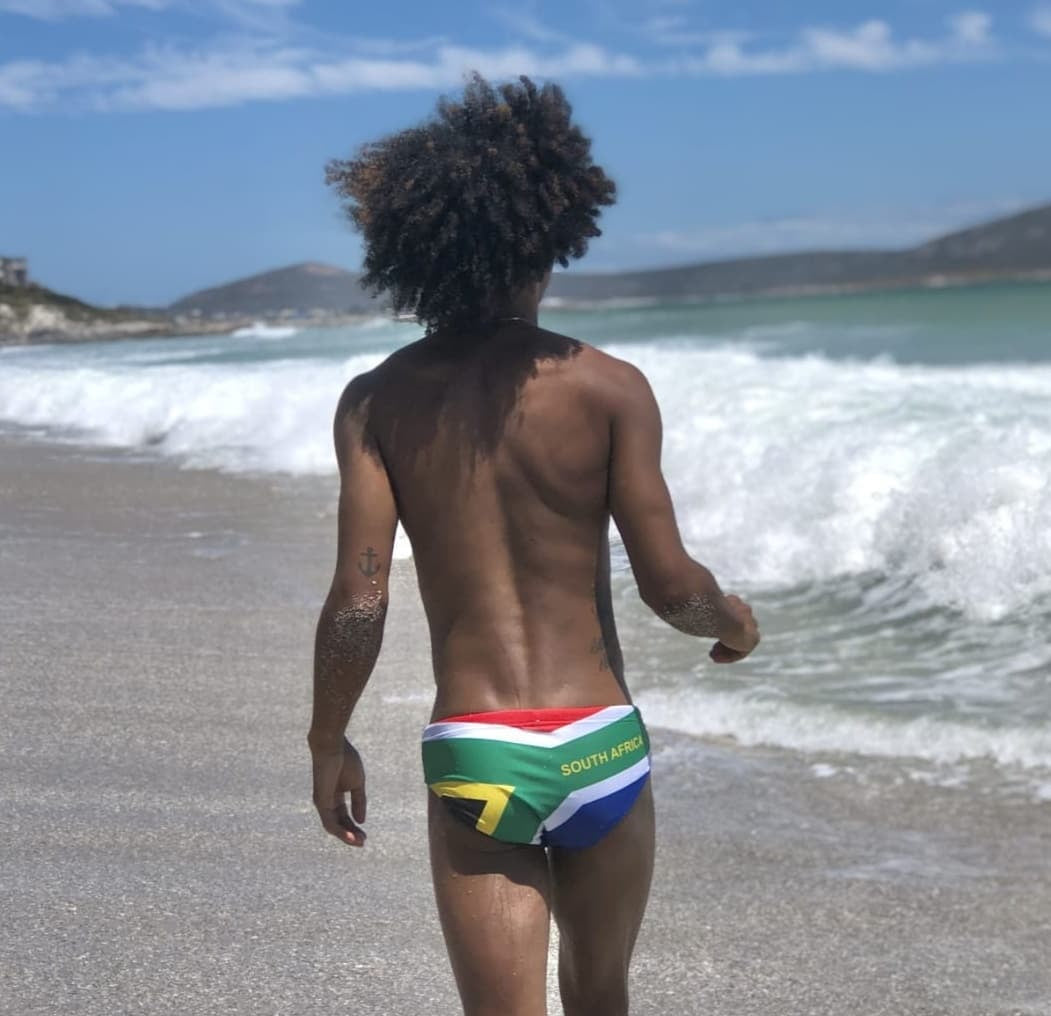 OGGI Men's South African Flag Swimming Costume / Speedo