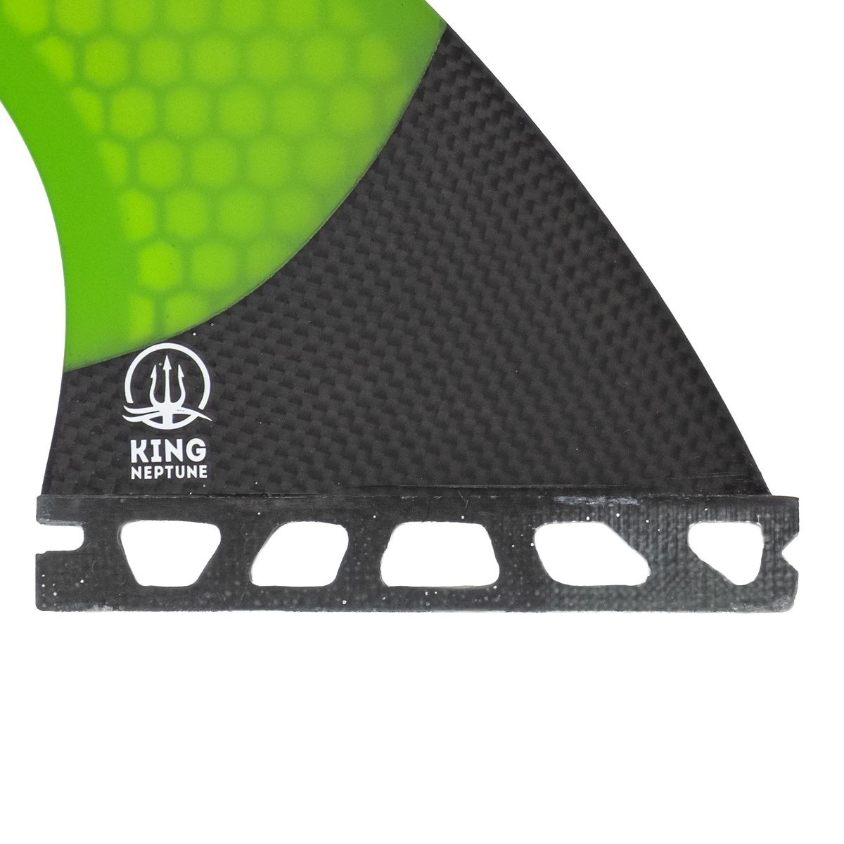 single tab surfboard fins close up detail